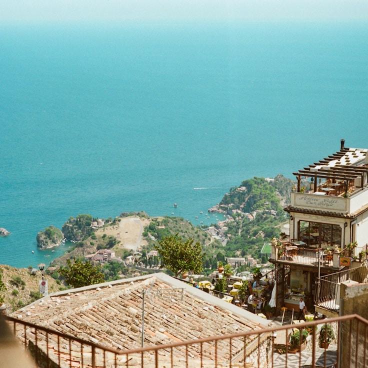 Kids playground area in Italy